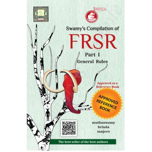Swamy's Compilation of FR & SR  Part I - General Rules by Muthuswamy Brinda Sanjeev [Free Delivery]